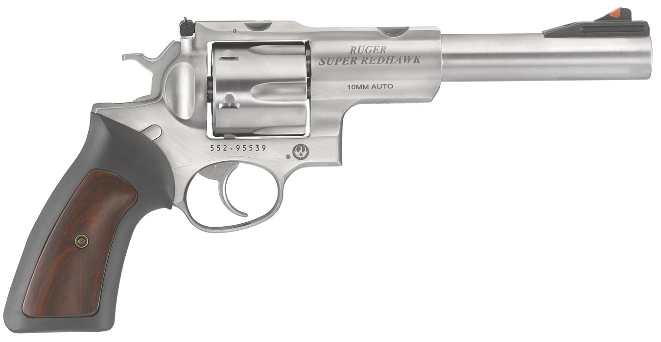 Super Redhawk 10mm Auto Double-Action Revolver with 7.5 Inch Barrel