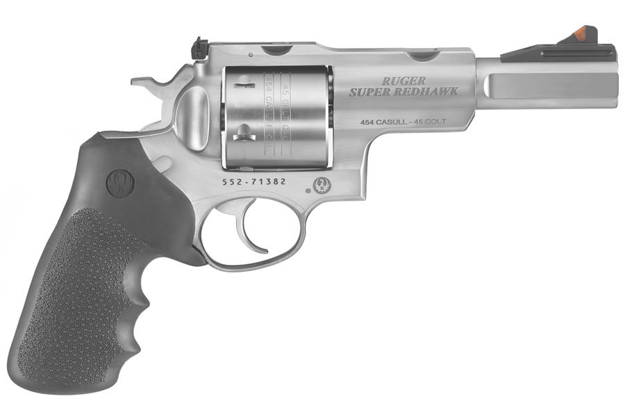 Super Redhawk 454 Casull/45 Colt Stainless Double Action Revolver