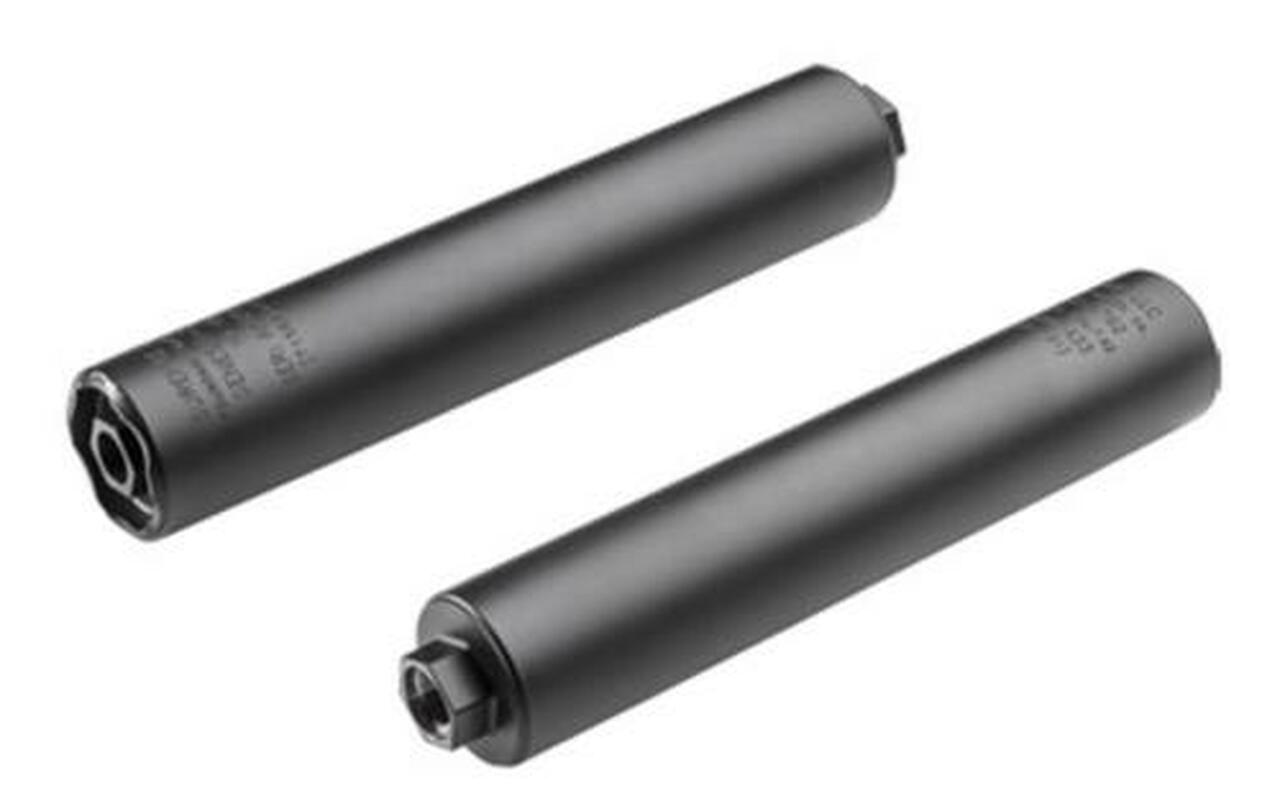 SureFire 2nd Genesis Thread On Suppressor 7.62mm 9/16-24 Threads SS & High Temperature Alloy Construction For Use With 5.56-300 Wm Ammunition Black.