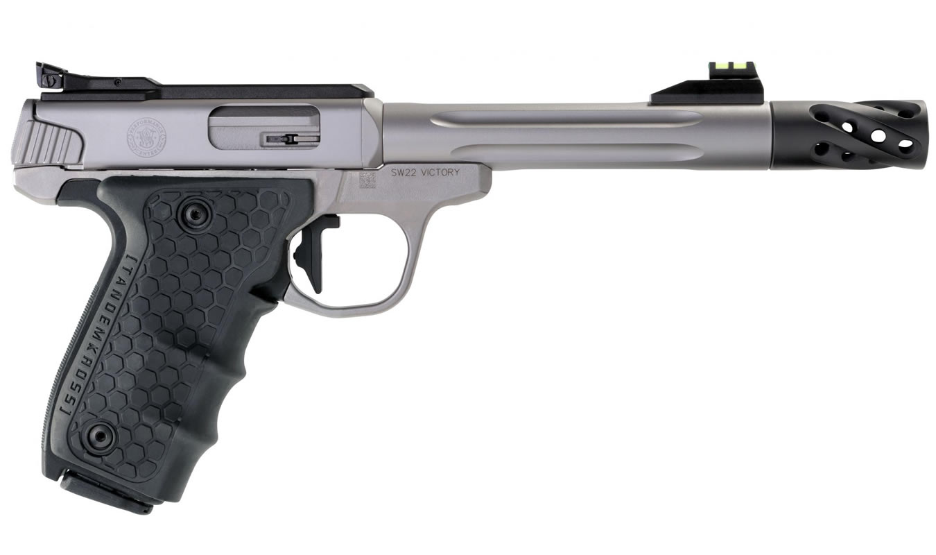 SW22 Victory 22LR Performance Center Target Model with Fiber Optic Sights