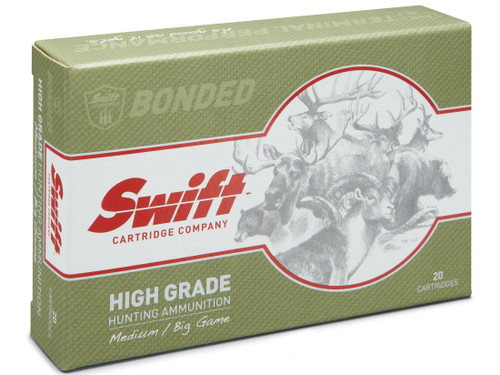 Swift A-Frame 300 Winchester Mag, 180gr, Semi-Spitzer, 20rd Box