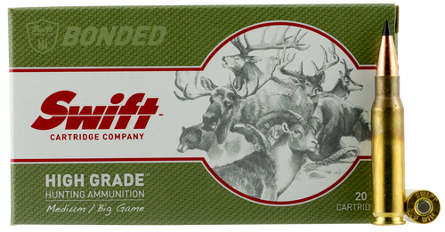 Swift Scirocco II 308 Winchester, 150gr, Spitzer Boat Tail, 20rd Box