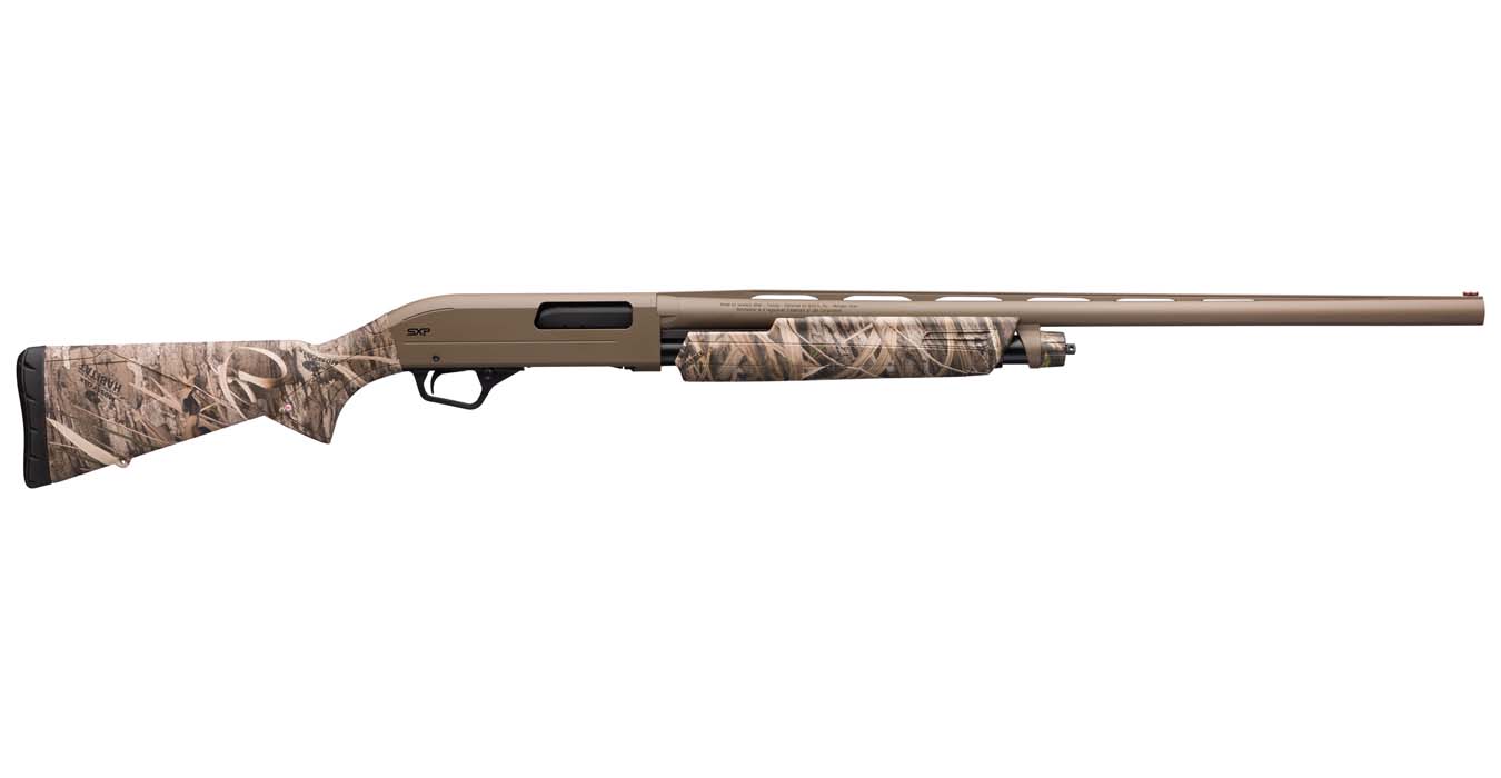 SXP Hybrid Hunter 12 Gauge Pump Action Shotgun with Mossy Oak Shadow Grass Habitat Stock and 28 Inch Barrel