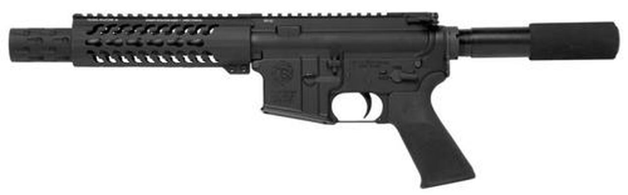 Tactical Solutions Kestrel Complete AR Pistol, 22LR, 9″, 25rd, Black