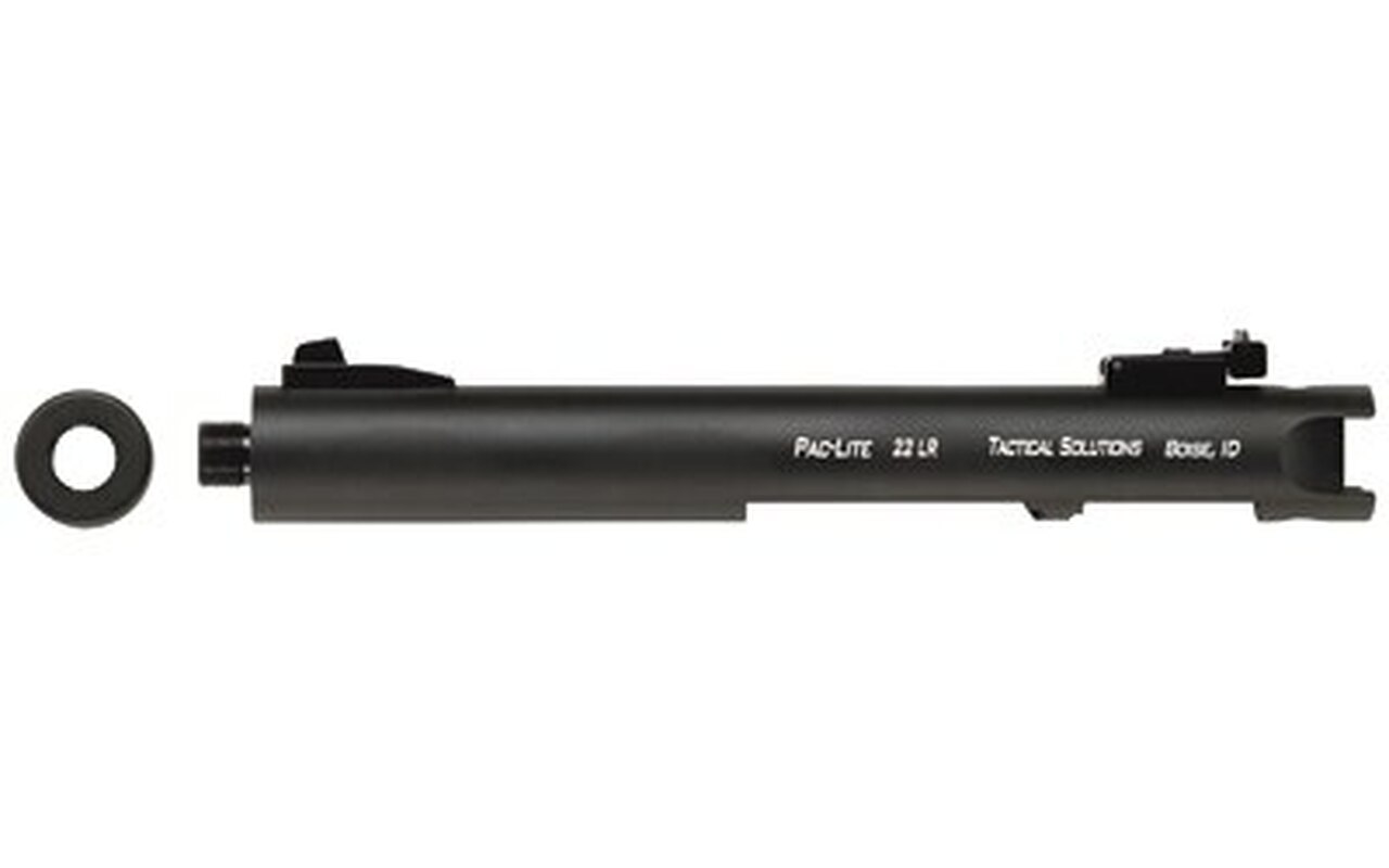 Tactical Solutions Pac-Lite Ruger Mark I,II,III, 4.5″ Matte Black Barrel 22LR