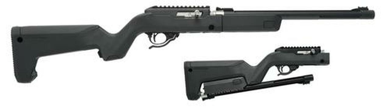 Tactical Solutions X-Ring Takedown, 22LR, 16″ Barrel, 10rd Mag, Black MagPul Backpacker Stock