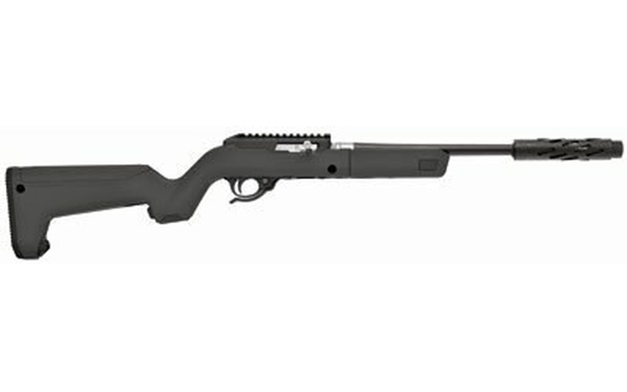 Tactical Solutions X-Ring Takedown VR, Magpul X-22 Backpacker Stock, Matte Black SBX Takedown Action / Black Stock 22 Long Rifle