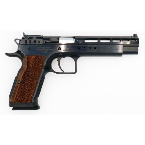 Tanfoglio IFG Gold Match 45 ACP, 6″ Barrel, Black, 10rd