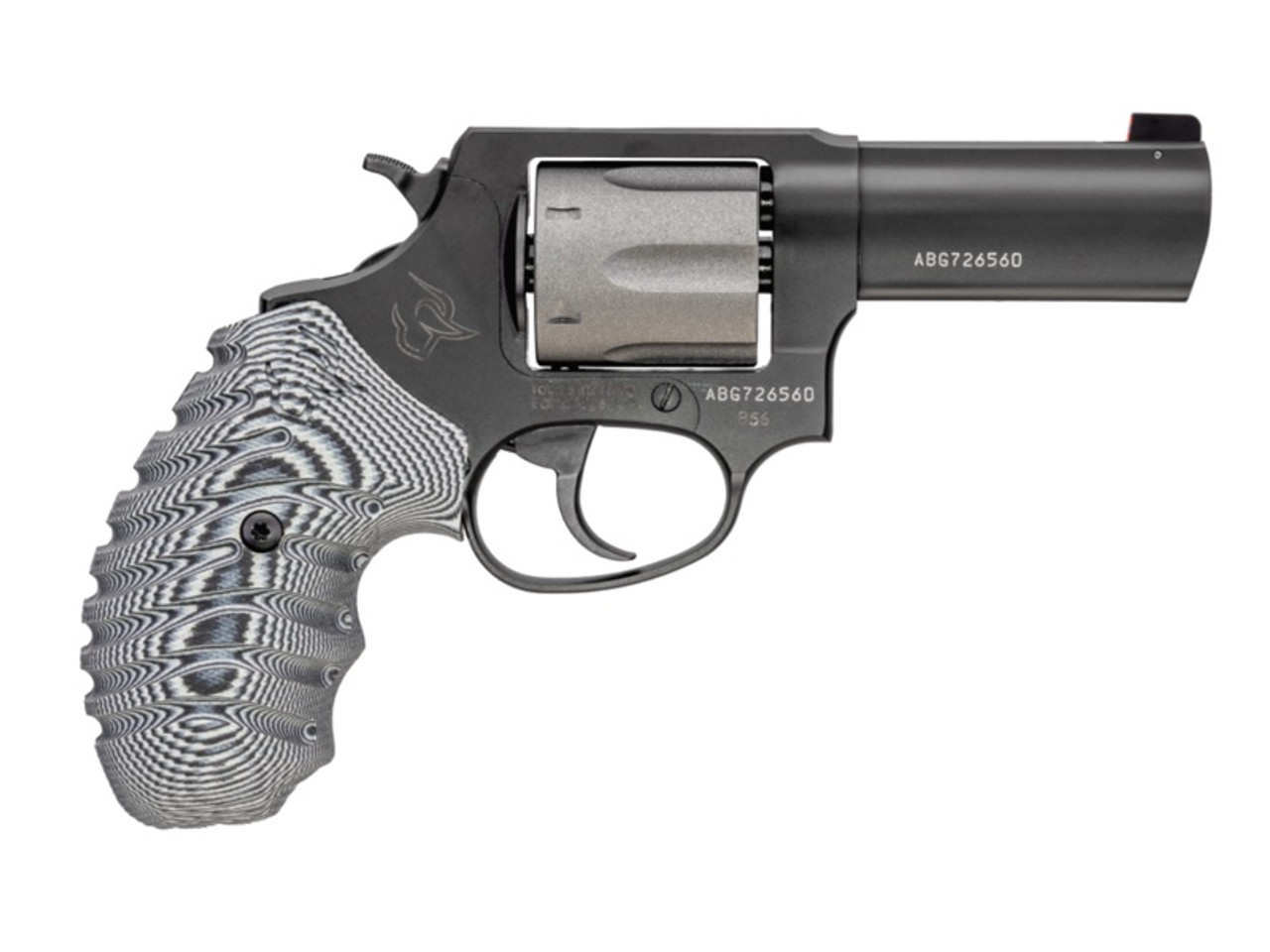 Taurus 856 .38 Special, 3″ Barrel, Night Sights, VZ Grips, Tungsten, 6rd