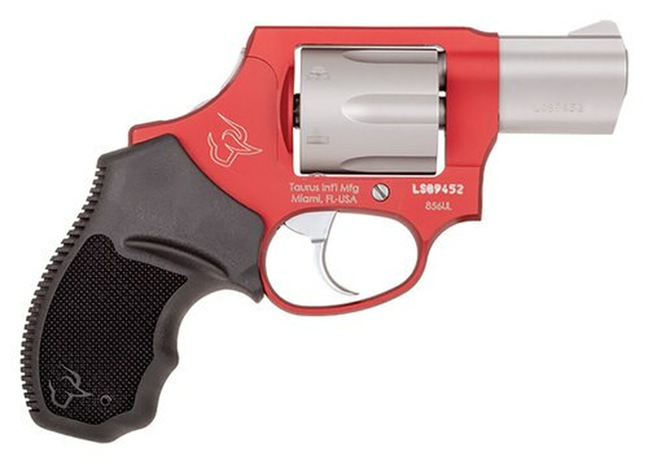 Taurus 856 Ultra Lite Conealed Hammer, .38 Spl +P, 2″, 6rd, Stainless/Burnt Orange