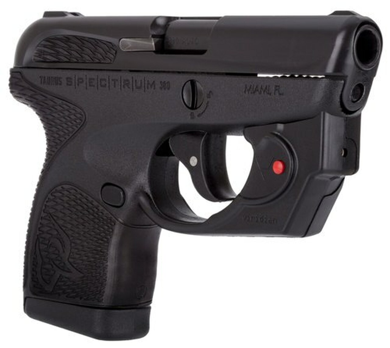 Taurus Spectrum 380 ACP, 2.8″ Barrel, Las Bkbkbk, 6rd
