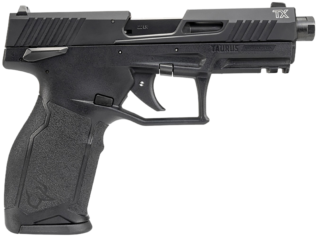Taurus TX22 Gen 2 22 LR, 4.6″ Threaded Barrel, Black Polymer, 22rd