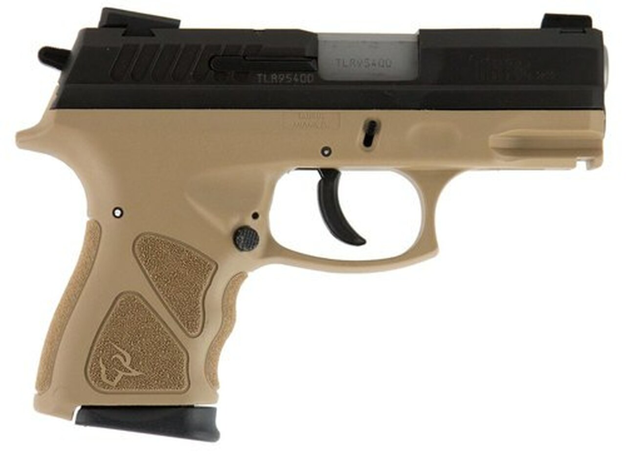 Taurus TH9C, 9mm, 3.54″ Barrel, 17rd, Flat Dark Earth Frame, Black Slide