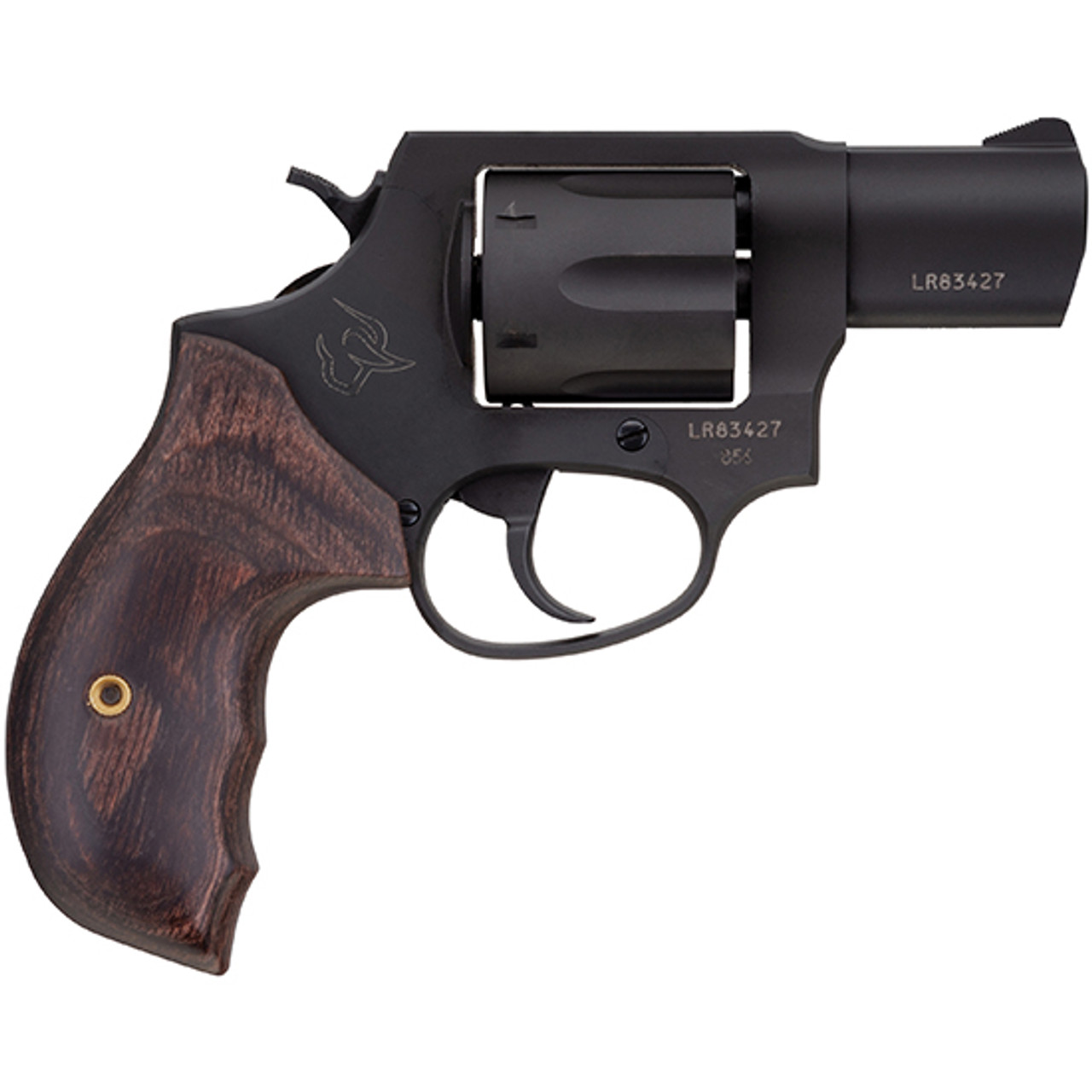 Taurus 856 38 SPL+P, 2″ Stainless Steel Barrel, Walnut Grip, 6rd