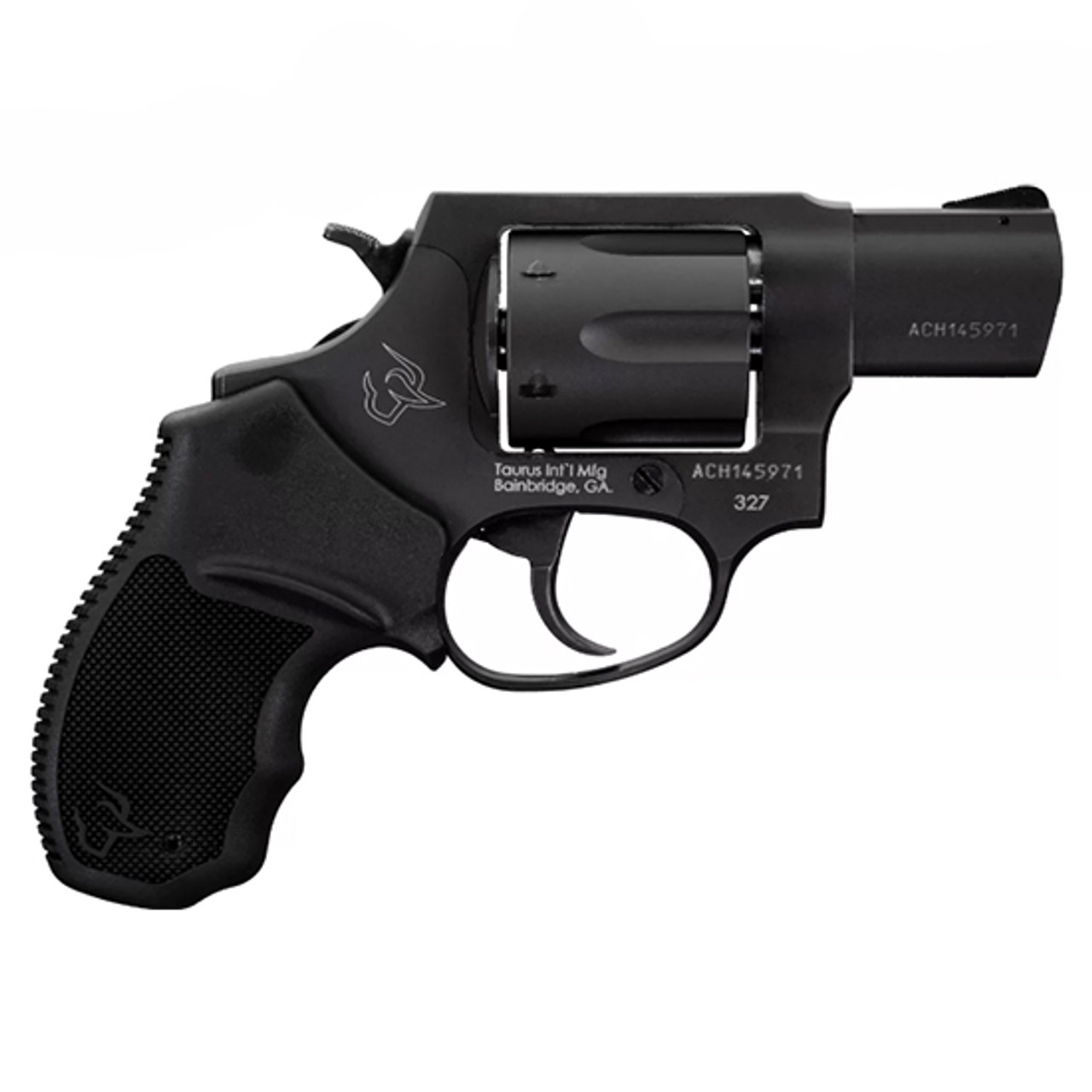 Taurus 327 .327 Magnum, 2″ Barrel, Rubber Grip, Matte Black, 6rd
