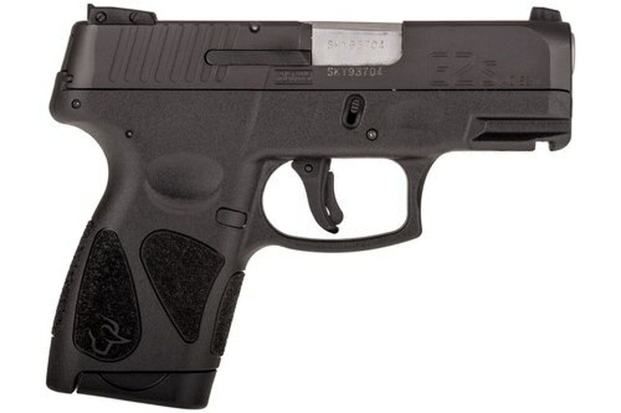 Taurus G2S .40 S&W, 3.25″ Barrel, Black Polymer Grip, Black Carbon Steel Slide, 7rd