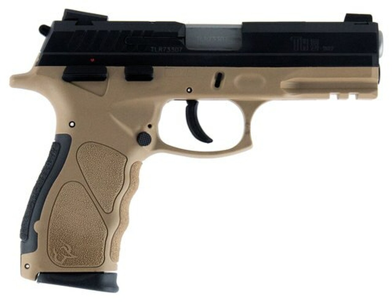 Taurus TH9, 9mm, 4.25″ Barrel, 17rd, Novak Sights, Flat Dark Earth Frame, Black Slide