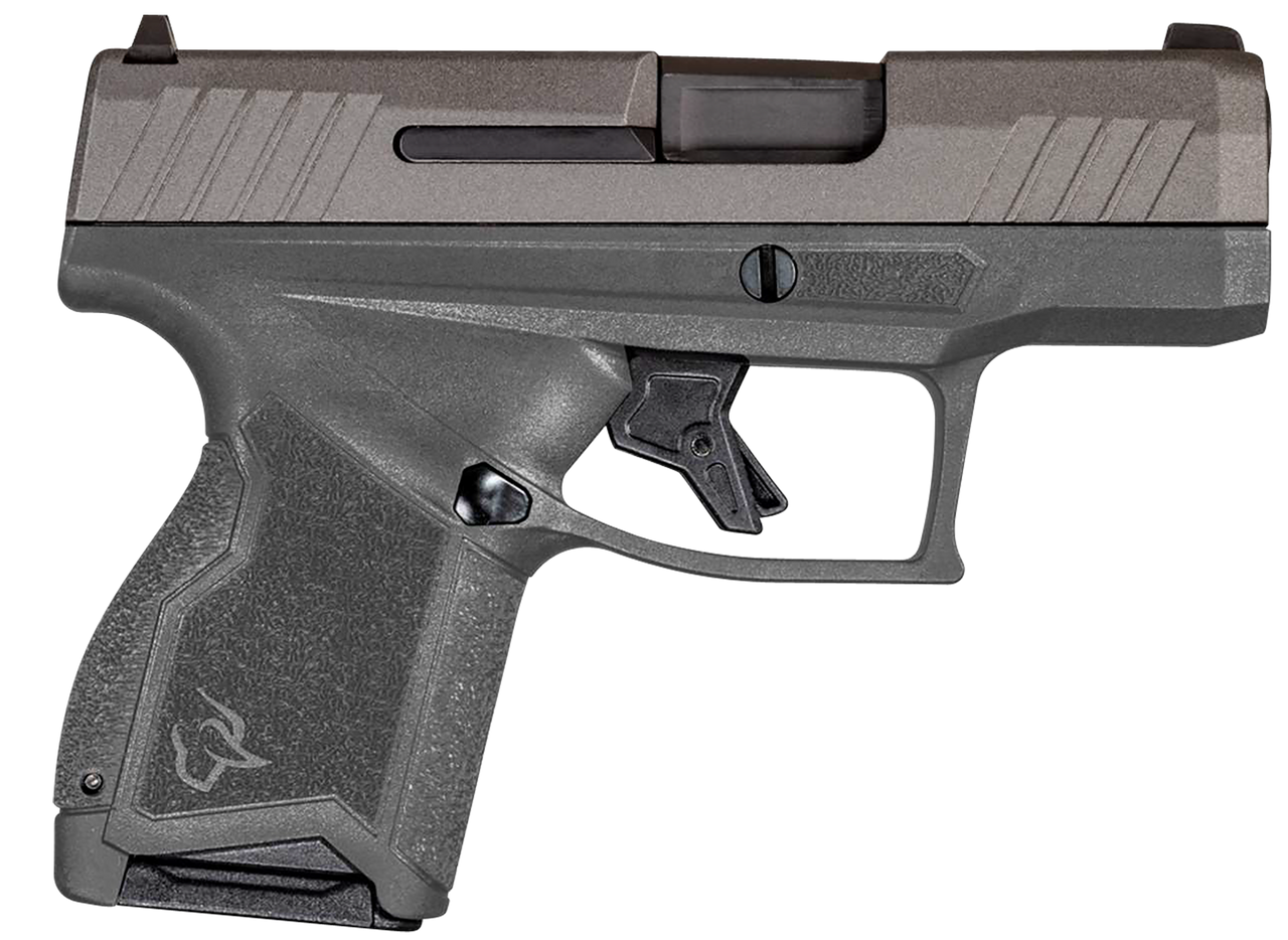 Taurus GX4 9mm, 3″ Barrel, Gray Frame, Tungsten Slide, Serrated Ramp, 11rd