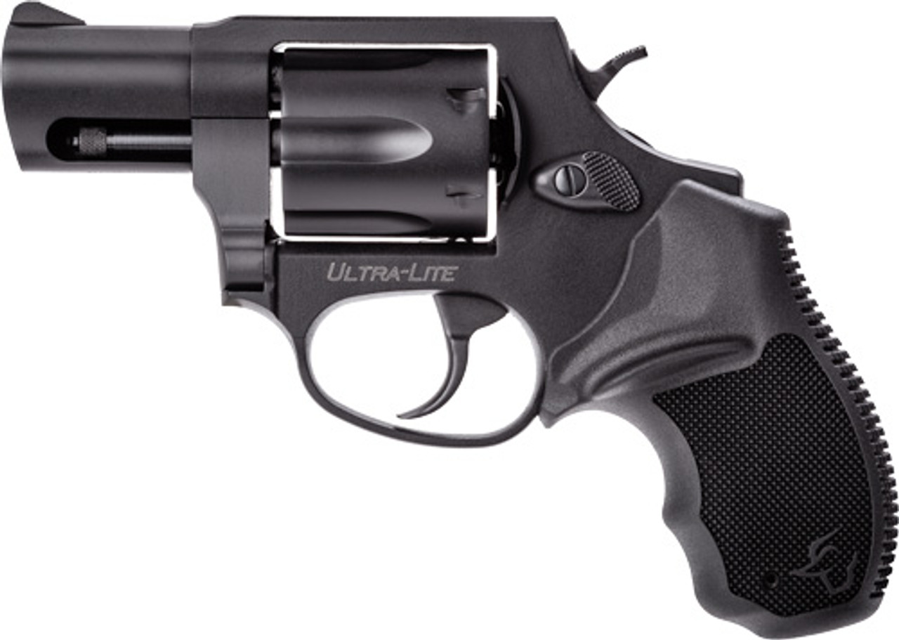 Taurus Model 856 .38 Special, 2″ Barrel, Steel, Matte Finish, Black, Rubber Grips, Fixed Sights, 6rd