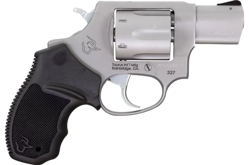 Taurus 327 Small Frame 327 Federal Magnum, 2″ Barrel, Stainless Steel, 6rd