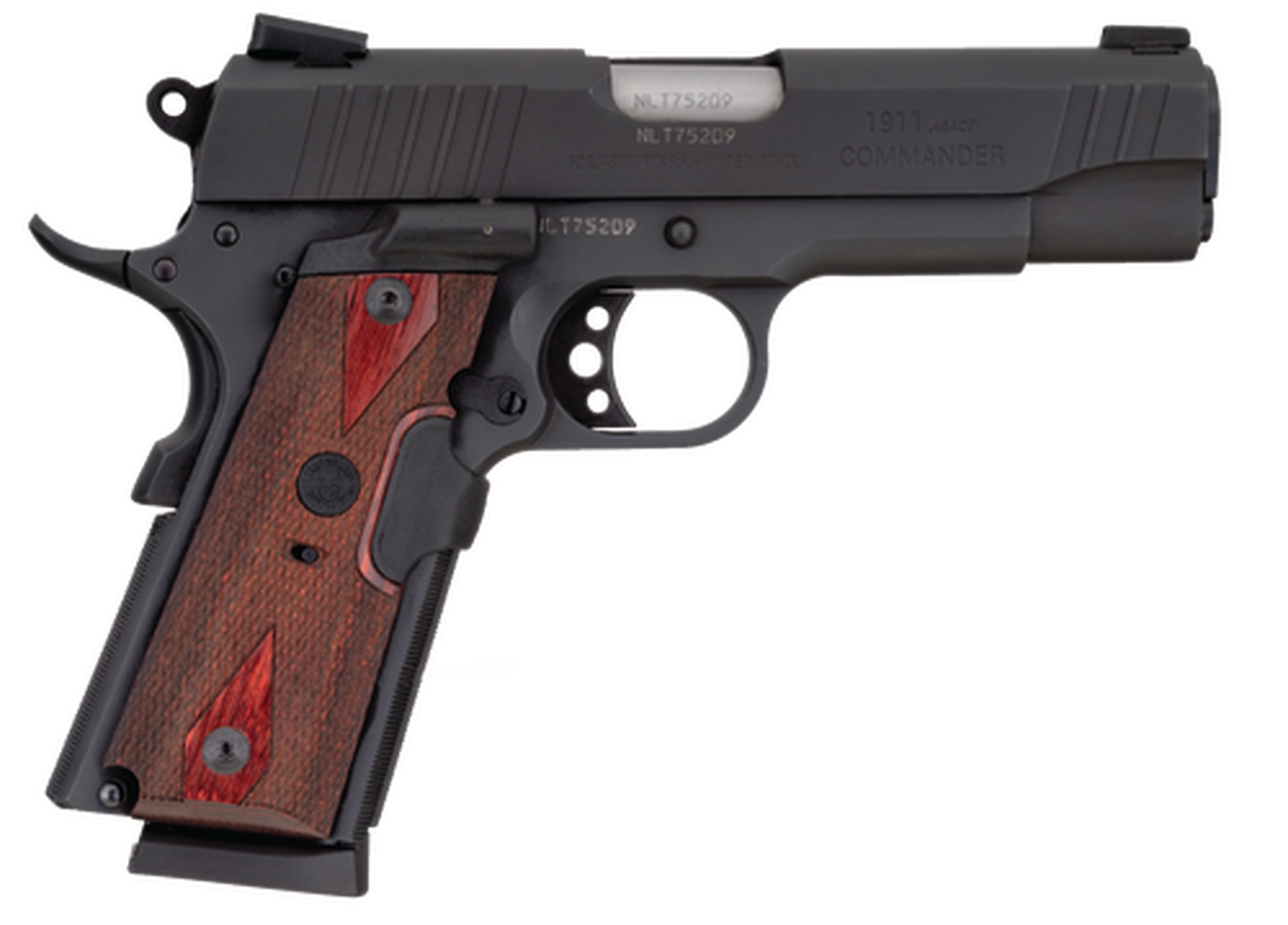 Taurus 1911 Commander 45 ACP, 4.25″ Barrel, Laser, Black, 8rd