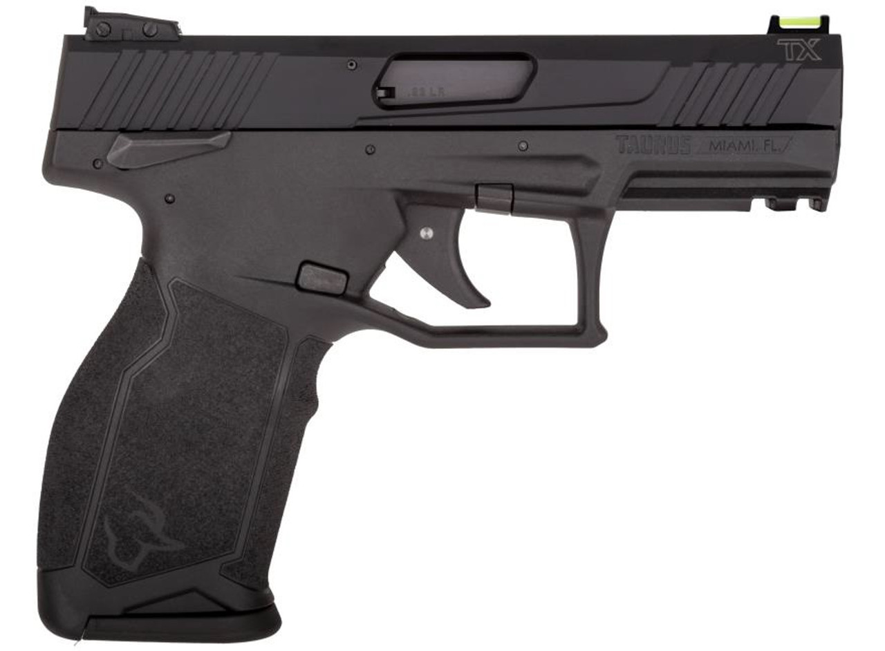 Taurus TX22 22 LR, 4.1″ Barrel, Black, Picatinny Rail, 16rd