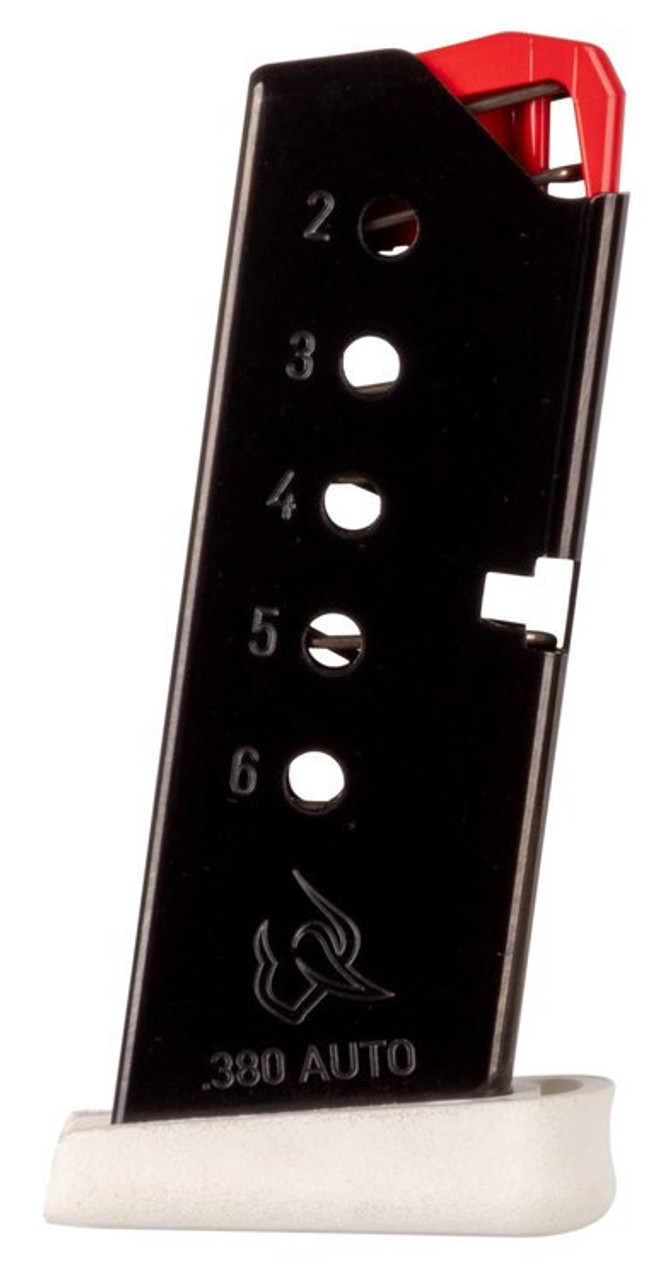 Taurus Spectrum 380 Magazine 380 ACP, Metal White Finish, 6rd