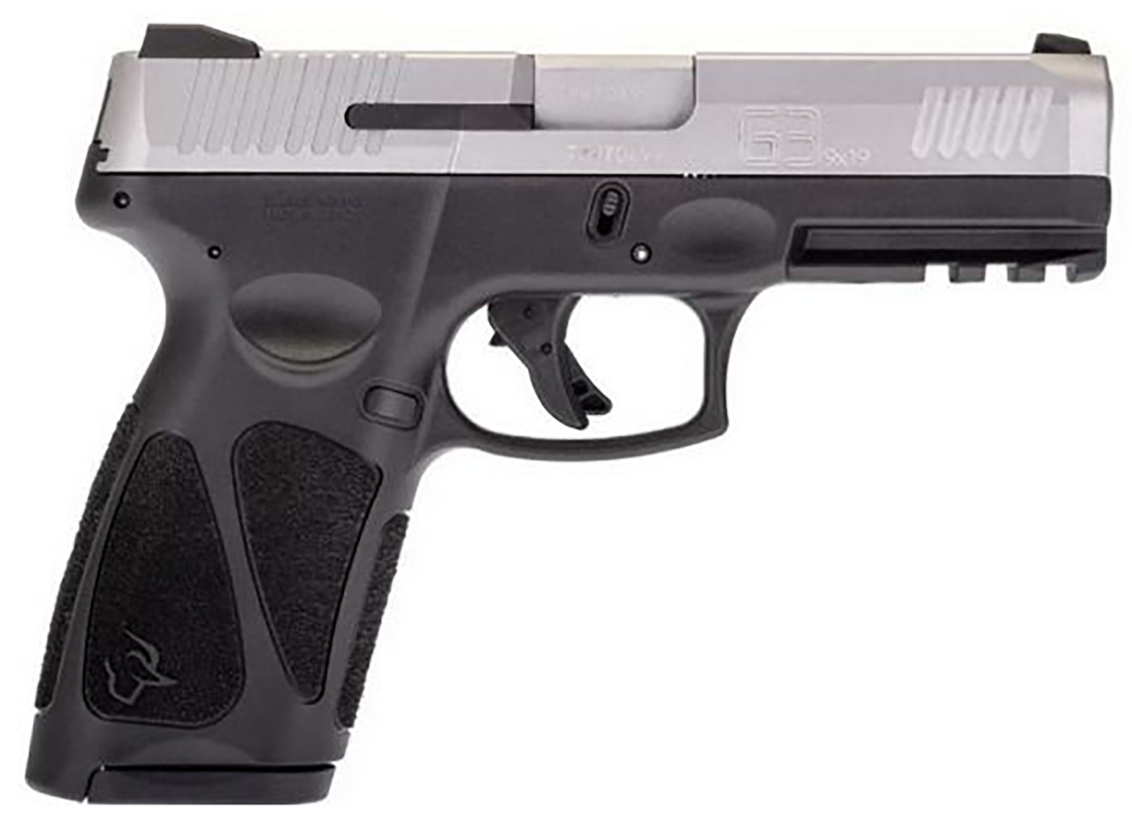 Taurus G3 9mm, 4″ Barrel, Silver/Gray, Manual Thumb Safety, 15rd