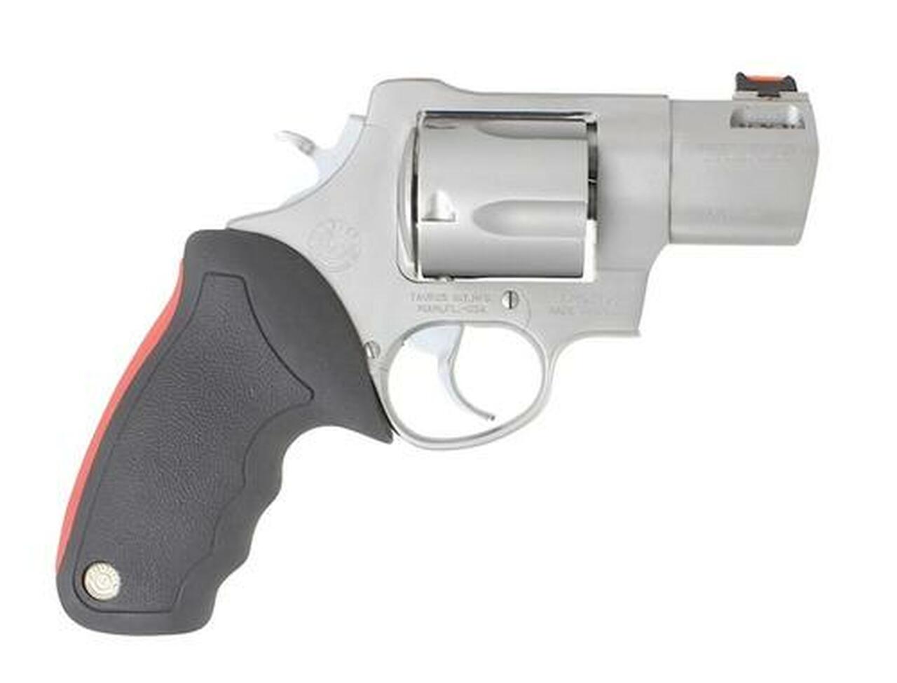 Taurus 454 Raging Bull 454 Casull 2.25″ Barrel, 5rd Adjustable Sight, Rubber Grip, SS Finish