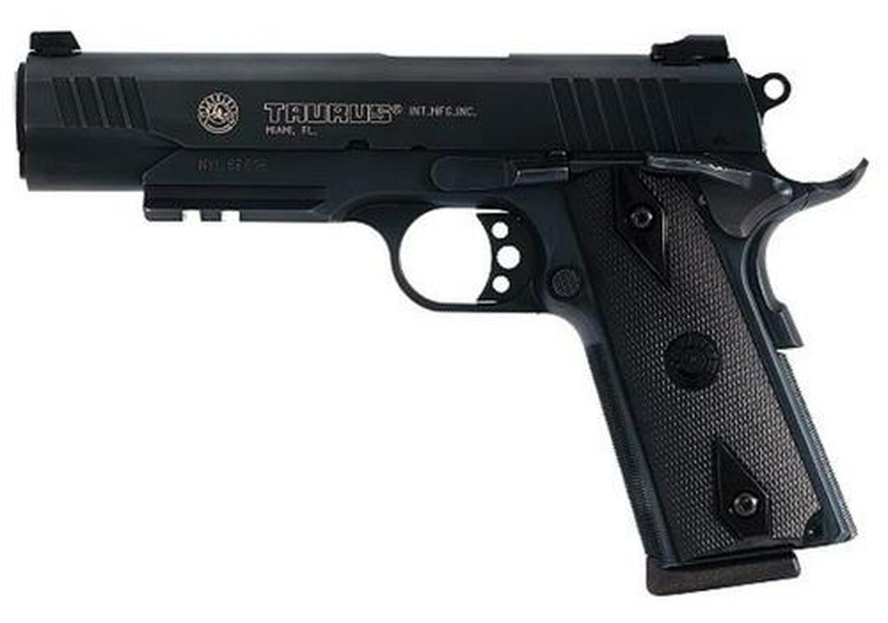 Taurus 1911 Pistol, Blue, Picatinny Rails