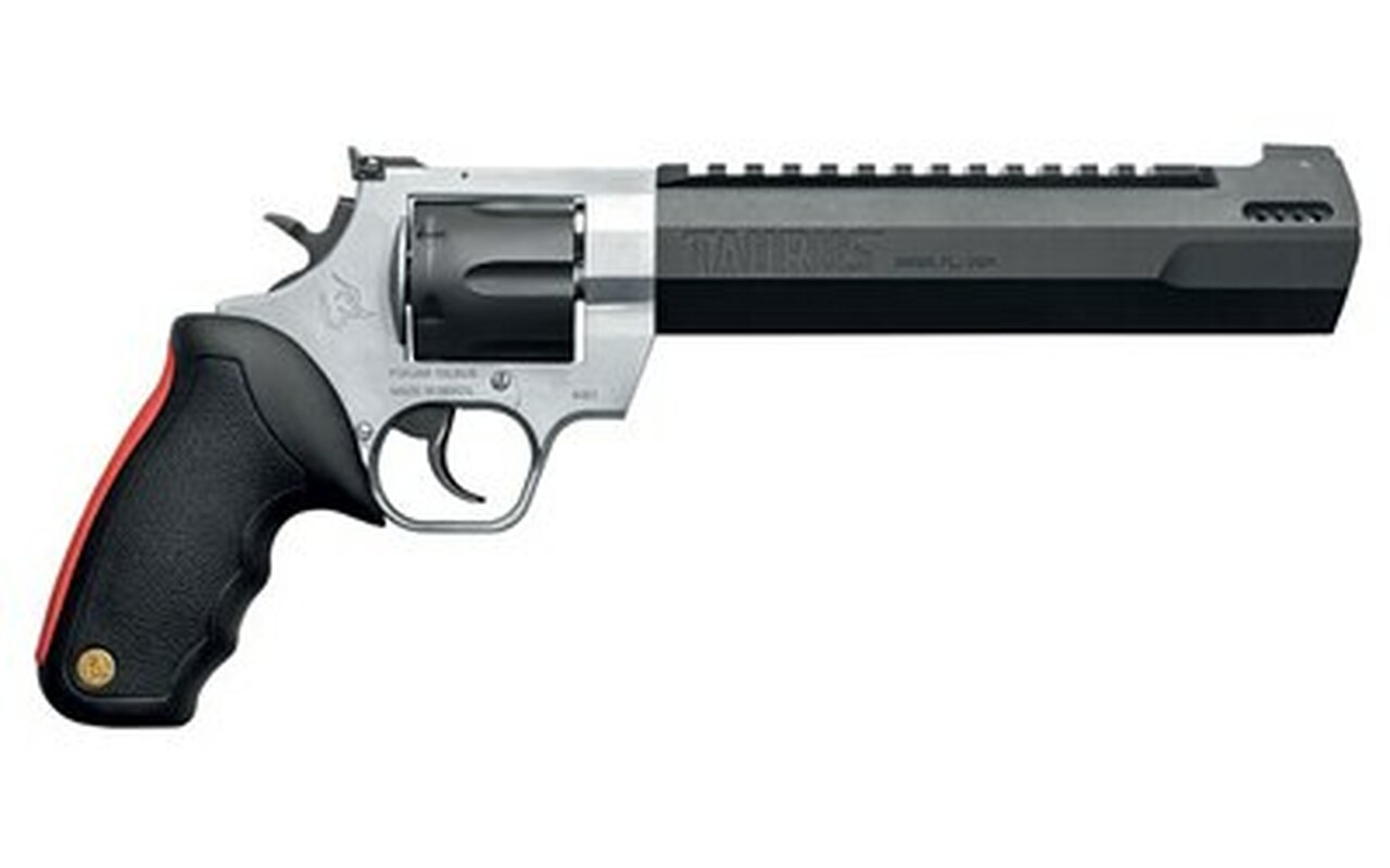 Taurus Raging Hunter 44 Mag, 8.375″ Barrel, Stainless Frame, Blued Barrel/Cylinder, 6rd