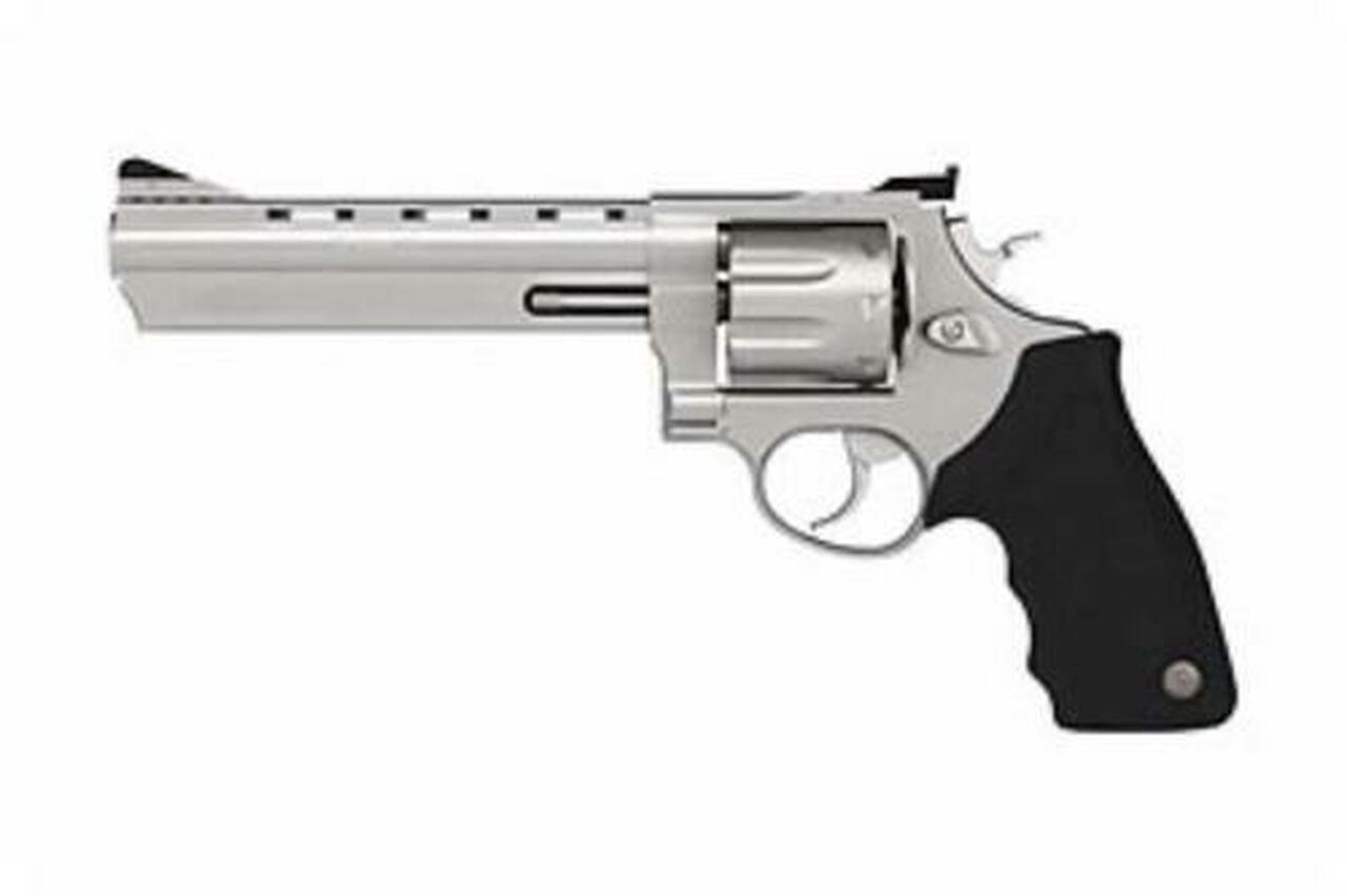 Taurus 608 357 Mag 6.5″ Ported Barrel, Adjustable Sight Rubber Grip 8 Round