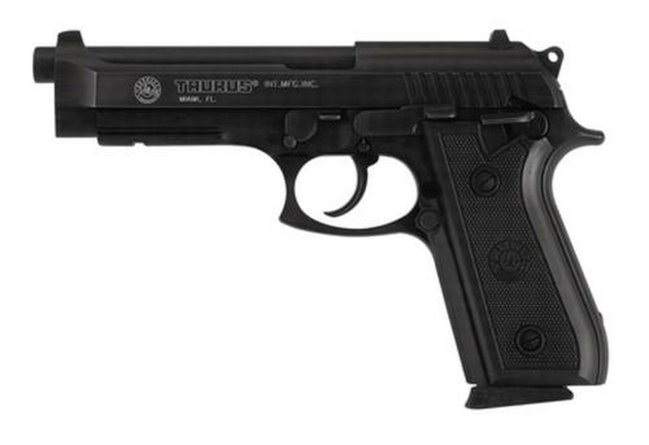 Taurus Model 92 9MM 5″ Barrel, Fixed Sights Blue Finish 17 Rd Mag
