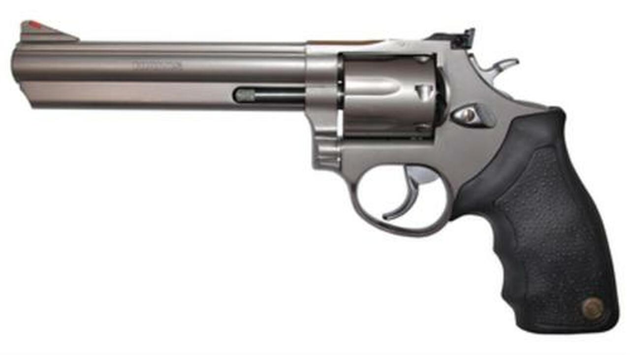 Taurus Model 66 Standard 357 Mag/38 Spl 6″ Barrel 7rd Adjustable Sight Black Synthetic Grip Matte SS