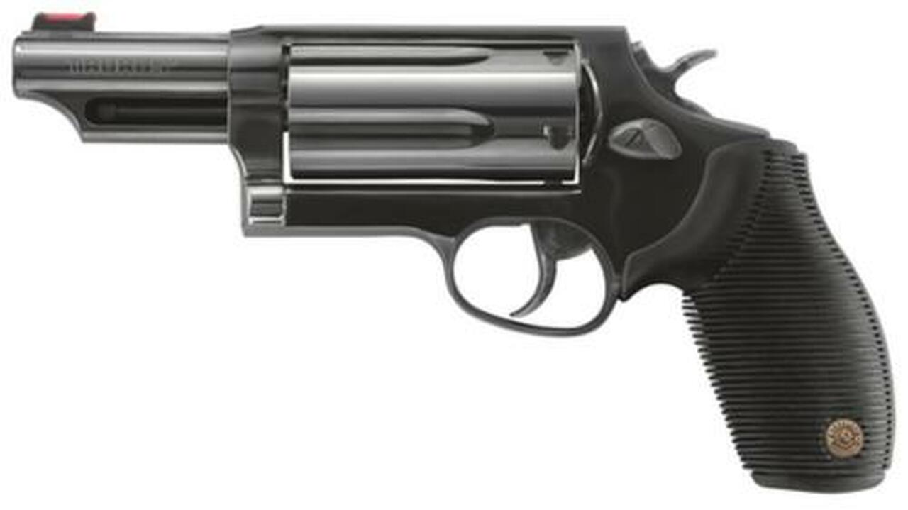 Taurus Tracker 410 Ga- 45 Colt, 3″ Chamber, 3″ Barrel, Fiber Optic Sights, Blued, 5rd