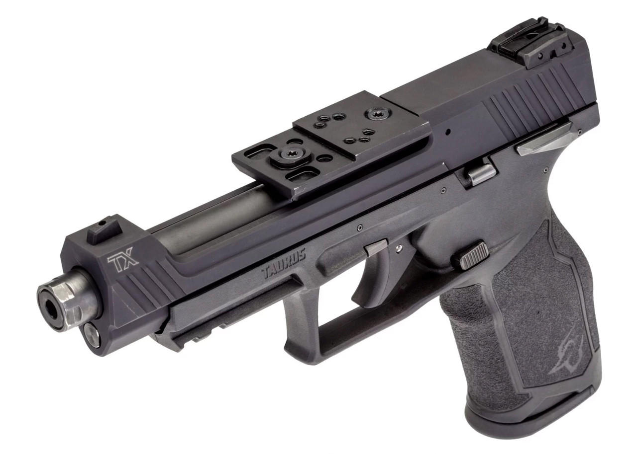 Taurus TX22 Competition 22 LR, 5.25″ Threaded Barrel, Black, Optic Ready, 16rd