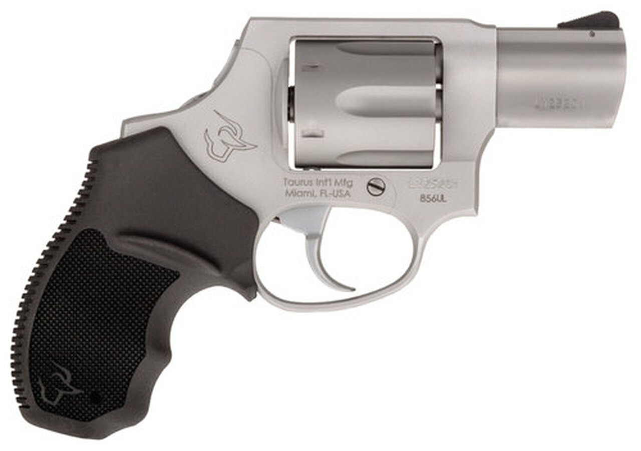 Taurus 856 Ultra Lite Concealed Hammer, .38 Spl +P, 2″, 6rd, Stainless