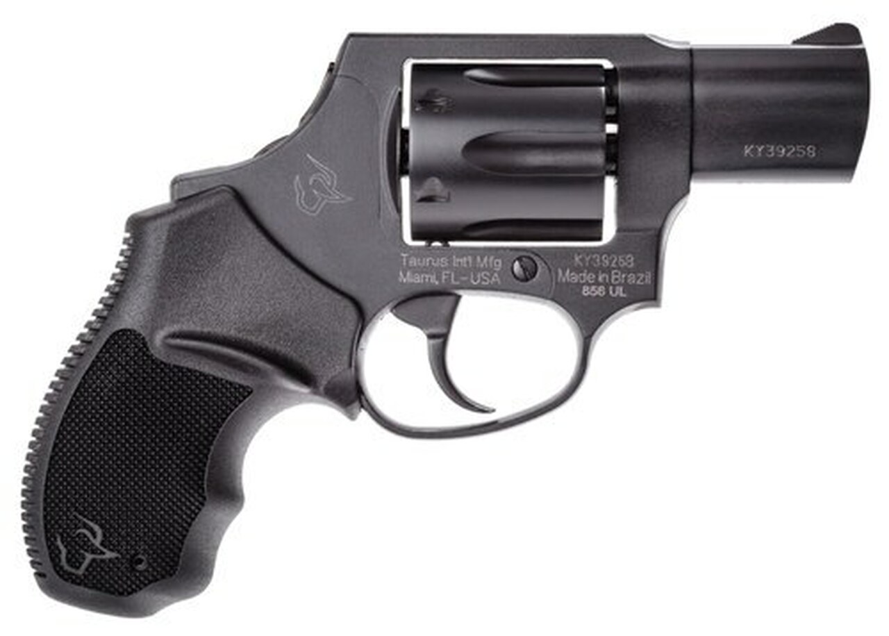 Taurus 856 Concealed Hammer, .38 Spl + P, 2″ Barrel, 6rd, Black