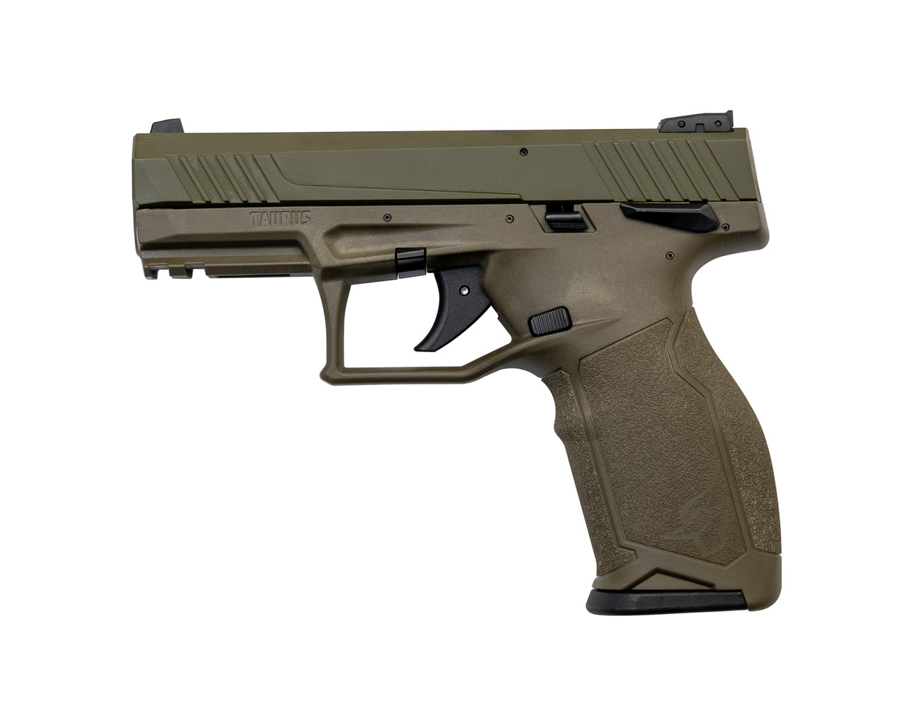 Taurus TX22 .22 LR, 4″ Barrel, Fixed Sights, Thumb Safety, OD Green, 16rd
