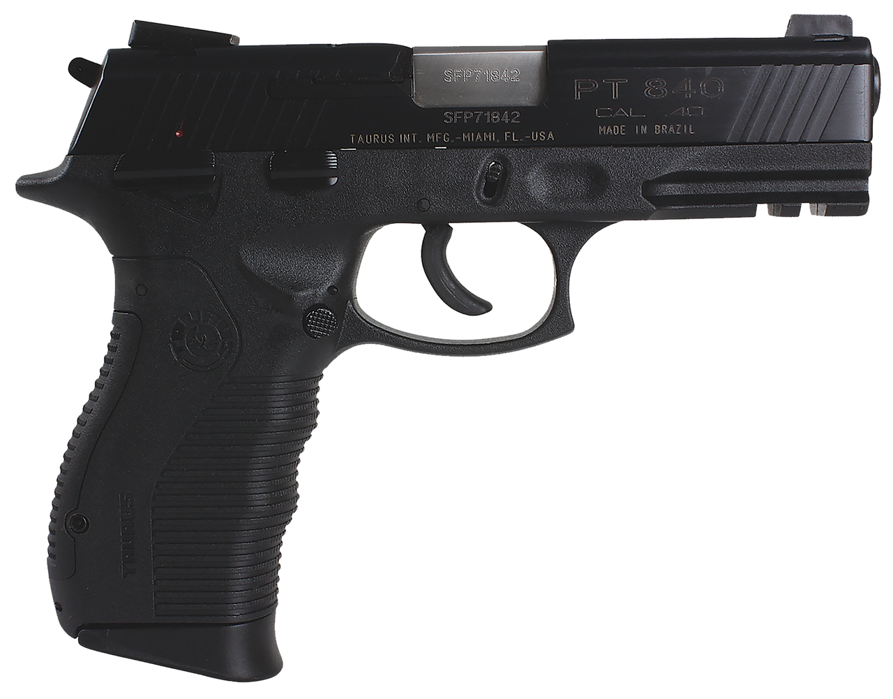 Taurus Model 840 .40 SW 4″ Barrel Blue Finish, Ambidextrous Decocker, Novak Sights, 15 Rnd Mag