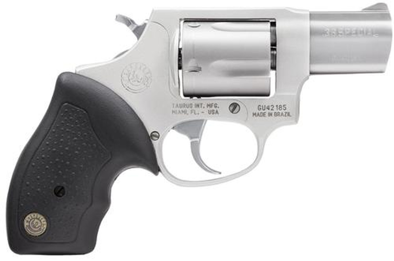 Taurus 85 Ultra-Lite .38 Special, 2″ Barrel, Fixed Sights, Rubber Grip, Stainless, 5rd