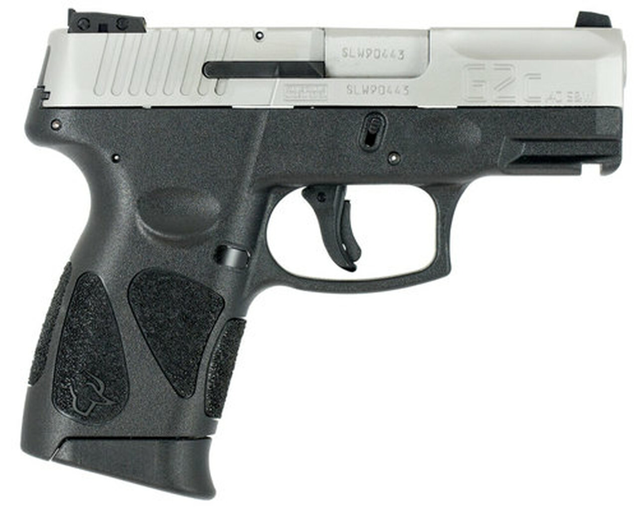 Taurus G2C, Compact, 40S&W, 3.2″ Barrel, Polymer Frame, Stainless Finish, 10Rd, 2 Magazines