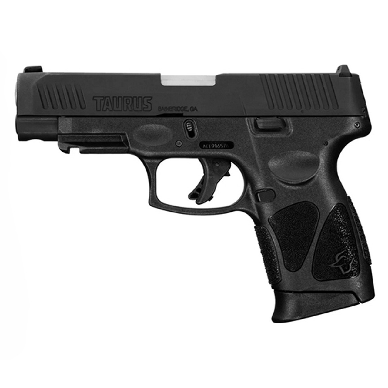 Taurus G3XL 9mm, 4″ Barrel, Adjustable Sights, NTS, Black, 12rd
