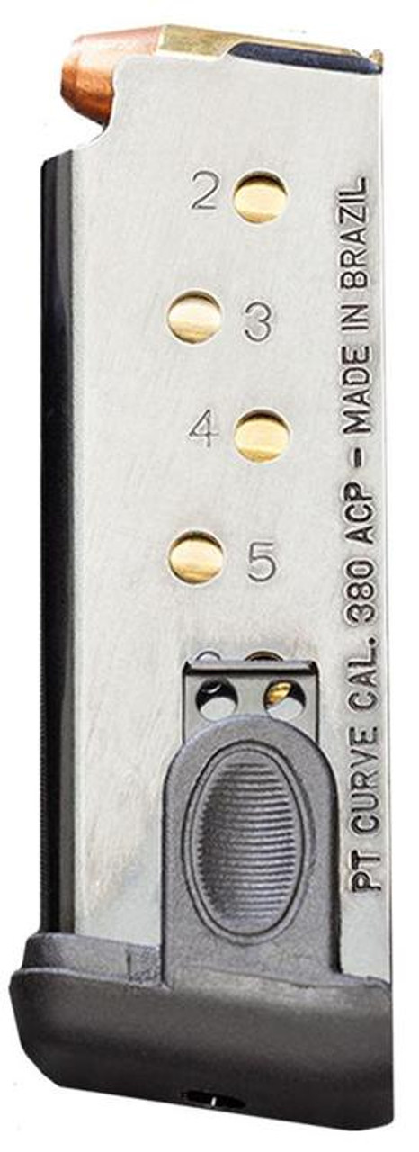 Taurus 380 Curve Magazine380 (ACP) 6 rd Black Finis