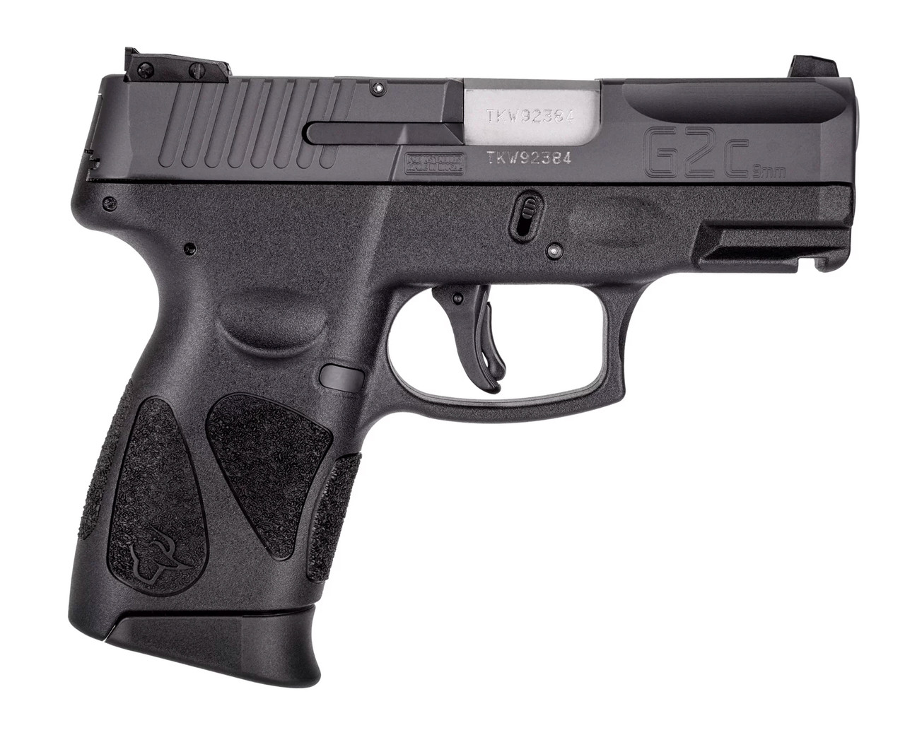 Taurus G2c Used 9mm, 3.25″ Barrel, Manual Safety, Matte Black, 12rd
