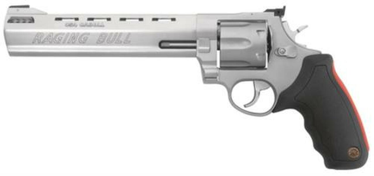 Taurus Mod 454 Raging Bull 454 Casull 8.37″ Barrel 5rd Adjustable Sight Synthetic Grip SS