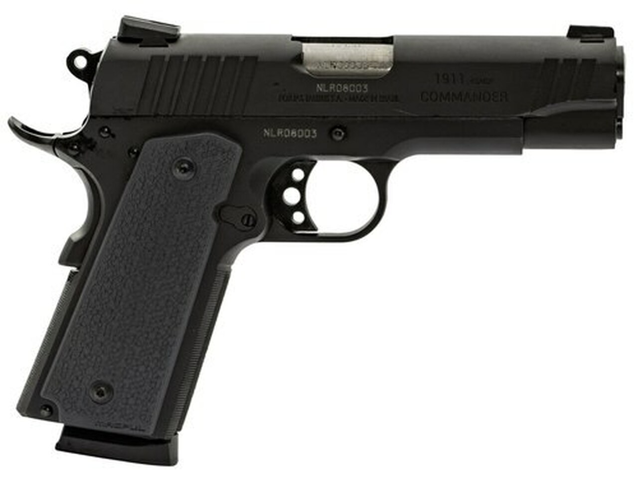 Taurus 1911 Commander, 45 ACP, 4.25″ Barrel, 8rd, Gray Magpul MOE Grips, Gray Frame