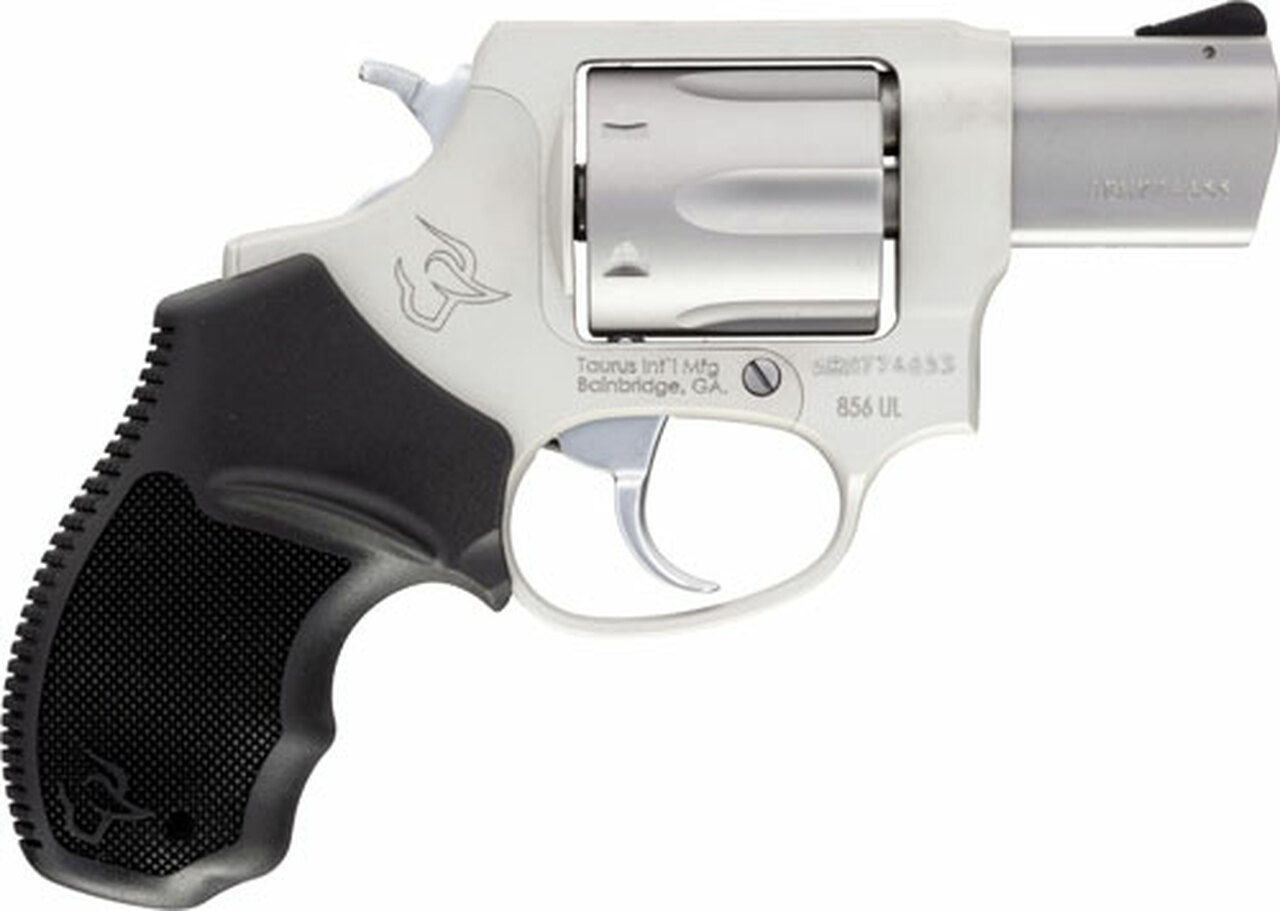 Taurus 856 Ultra Lite Revolver, Small Frame, 38 Special, 2″ Barrel, Alloy Frame, SS Finish, 6Rd