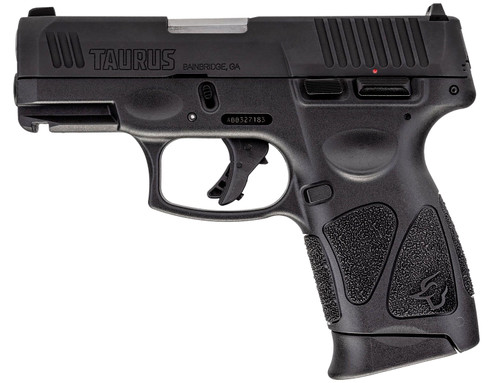 Taurus G3c 9mm, 3.26″ Barrel, Black, USA Holster, 10rd