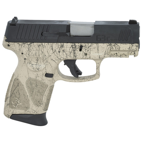 Taurus G3c 9mm, 3.26″ Barrel, Flat Dark Earth/Black Splatter, 12rd